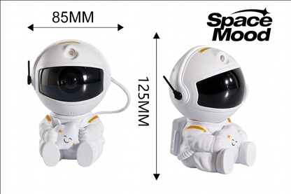 Lampka Astronauta SpaceMood™ – Projektor Gwiazd+ Pilot Do Zmieniania Kolorów GRATIS!